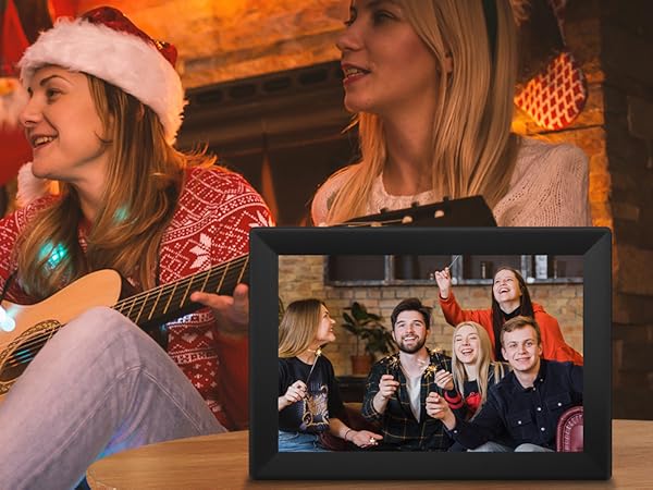 Uhale 10.1inch Digital Picture Frame WiFi Smart Touch Screen Digital Photo Frame