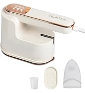 iRUNTEK 2-in-1 Steam Iron &amp; Clothes Steamer, 20s Fast Heat Up, Upgraded Leak-proof Design, Large ...