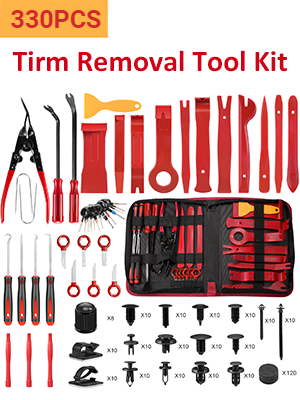 Eaukar 330 Pcs Trim Removal Tool Kit, Car Removal Tool Kit
