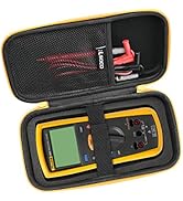 RLSOCO Hard Case for Fluke 1587 FC/1503/1507/1508/1577 &amp; Works with Brymen BM869s Digital Megohmm...