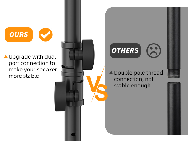 compact speaker stand