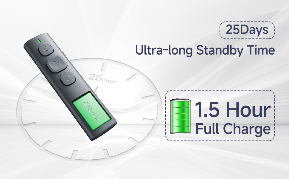 25Days Ultra-long Standby Time