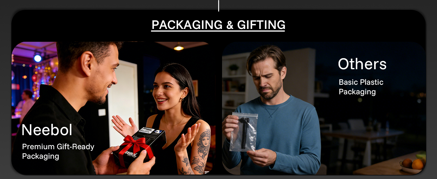 Neebol comes in a sleek, premium retail box, ideal for gifting to tattoo artists, beginners.
