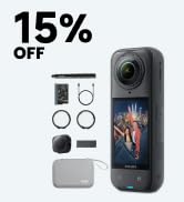 Insta360 X5 Essentials Bundle - Waterproof 8K 360° Action Camera, Leading Low Light, Invisible Se...