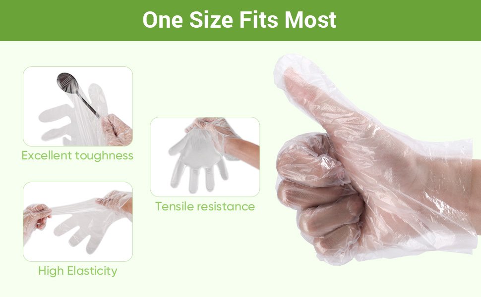 Disposable Plastic Gloves forFood Safe