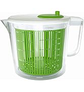 Small Salad Spinner, Mini Salad Spinner and Dryer With Measuring Cup Bowl, Best Rated Lettuce Spi...
