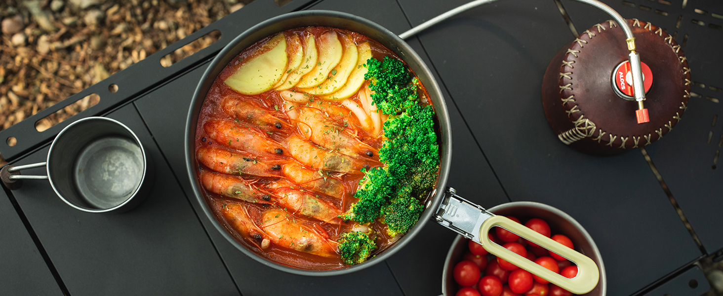 camping cooking set