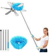 SetSail Ceiling Fan Cleaner Duster, Microfiber Ceiling Fan Duster with Extension Pole 13 to 47 In...