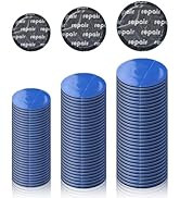 90PCS Car Tire Patch Kit,3-Size Rubber Car Tire Patches Heavy Duty Includes Size 58mm/42mm/32mm,U...