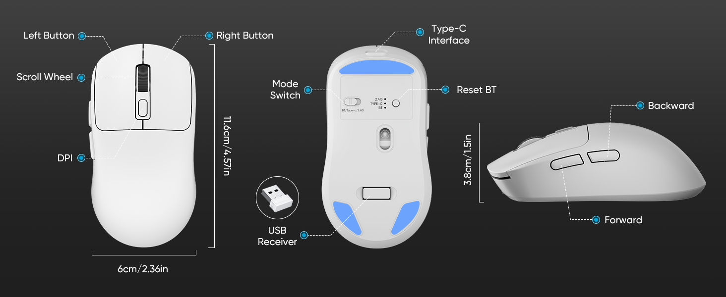 Wireless Gaming Mouse