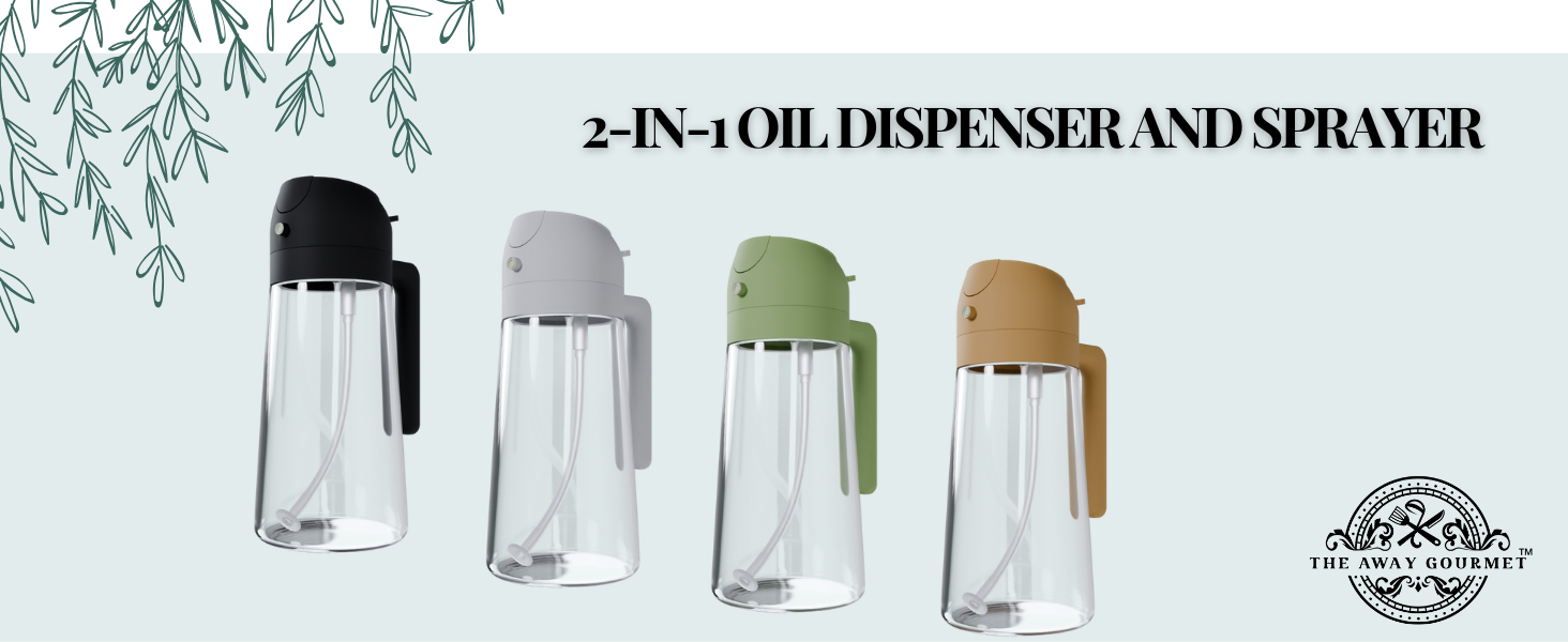 The Away Gourmet, TAGkitchen kitchen essentials kitchen gadgets oil dispenser for kitchen olive oil 