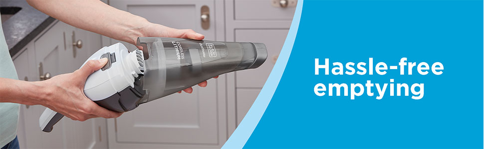 hassle-free emptying