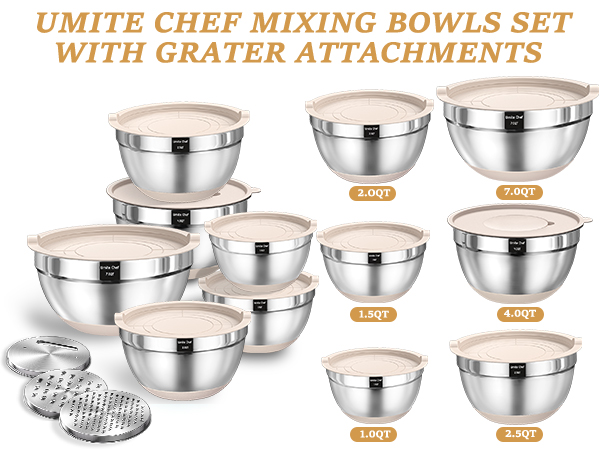 mixing bowls