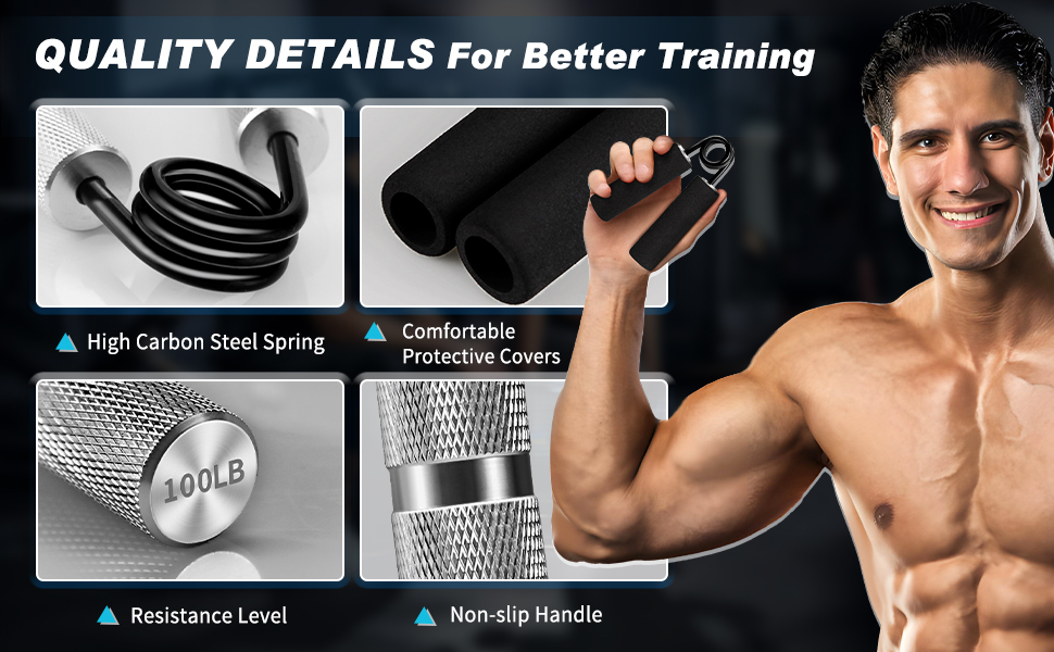 Metal Grip Strength Trainer