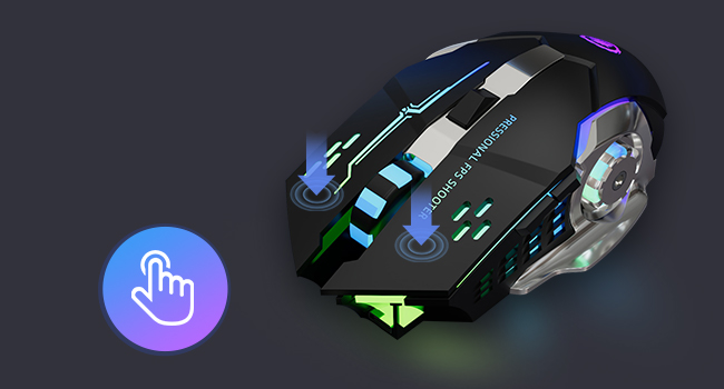 wireless bluetooth gaming mouse