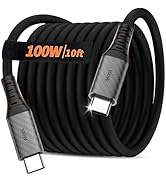 10ft 100W USB C to USBC Cable for Samsung S26 Ultra S25 S24 S23 Adapter 40W 60W USB Type C Fast C...