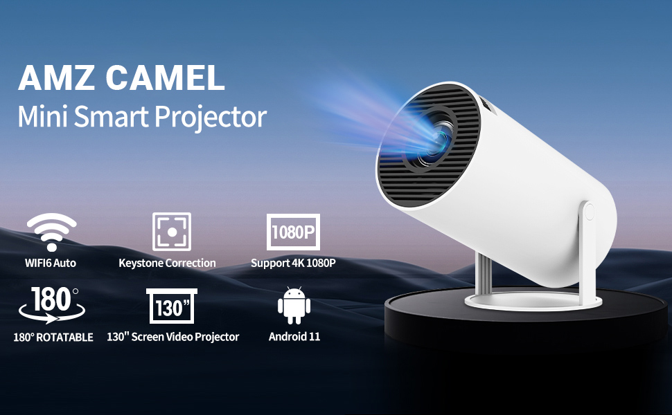 AMZ CAMELMini Smart Projector