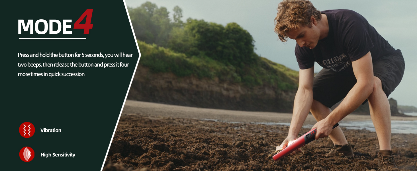 Mode 4 has high sensitivity and vibration