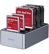 ORICO USB C 5 Bay Hard Drive Cloner/Duplicate Hard Drive Docking Station Aluminum USB 3.2 Gen 1 f...