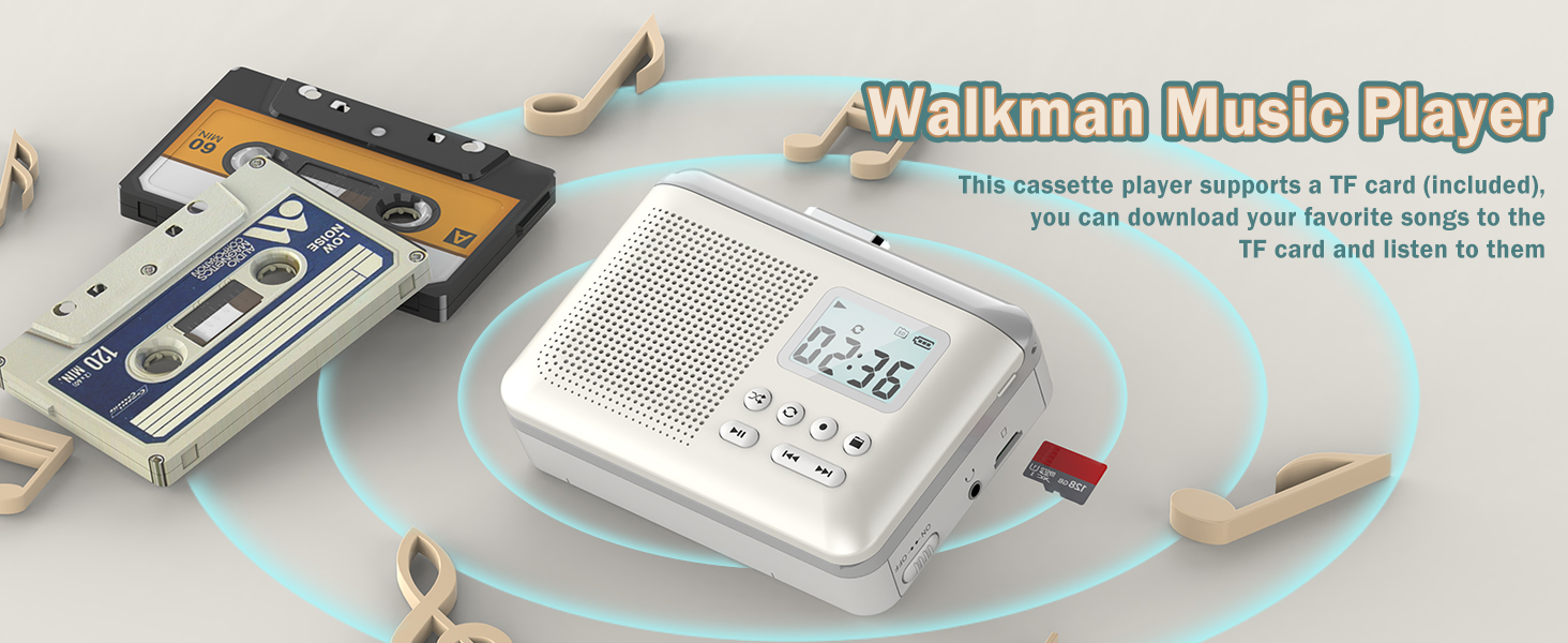 Walkman cassette player