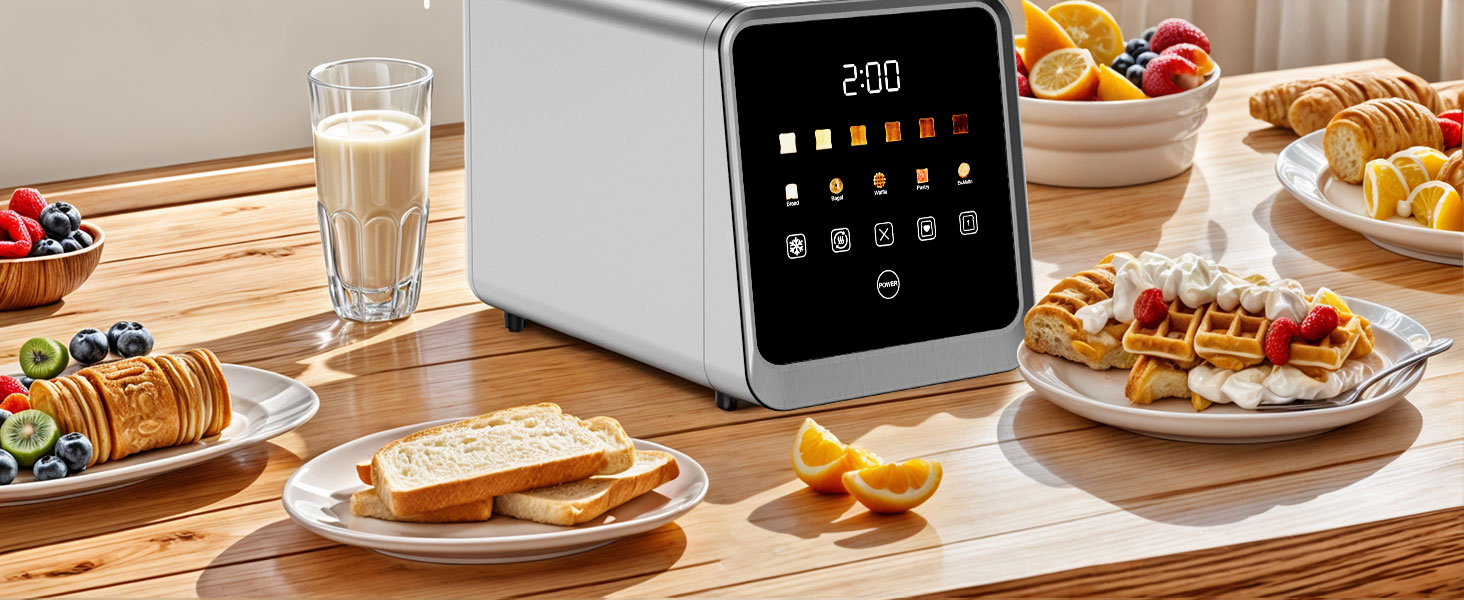 Touch Screen Toaster 2 Slice