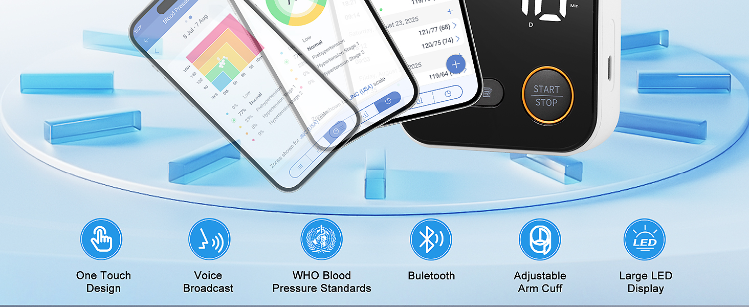 blood pressure monitors for home use