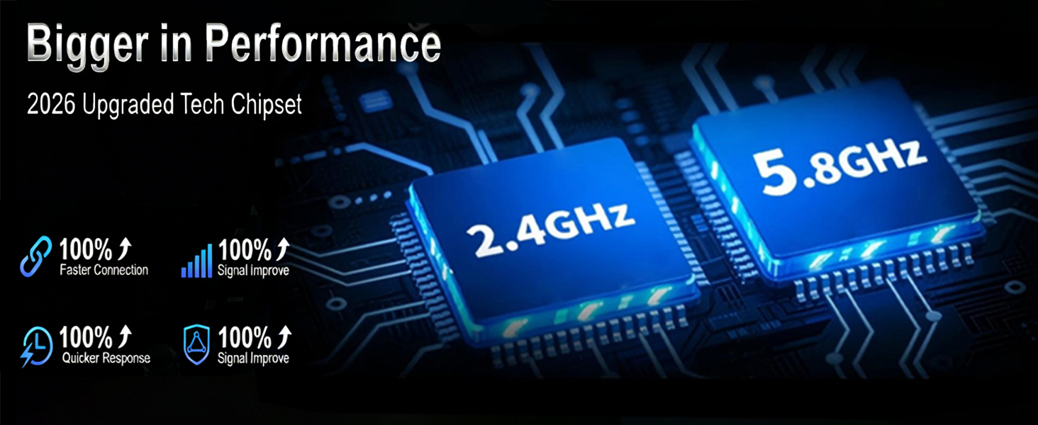 upgrade tech chipset,bigger in performance
