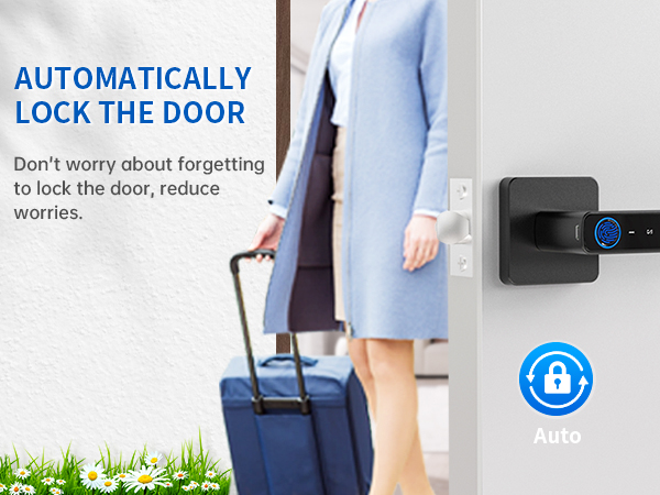 finger print door knobs