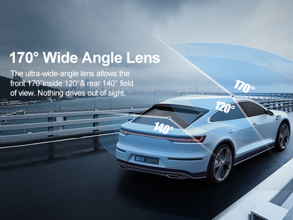 Dash Cam Front and Rear