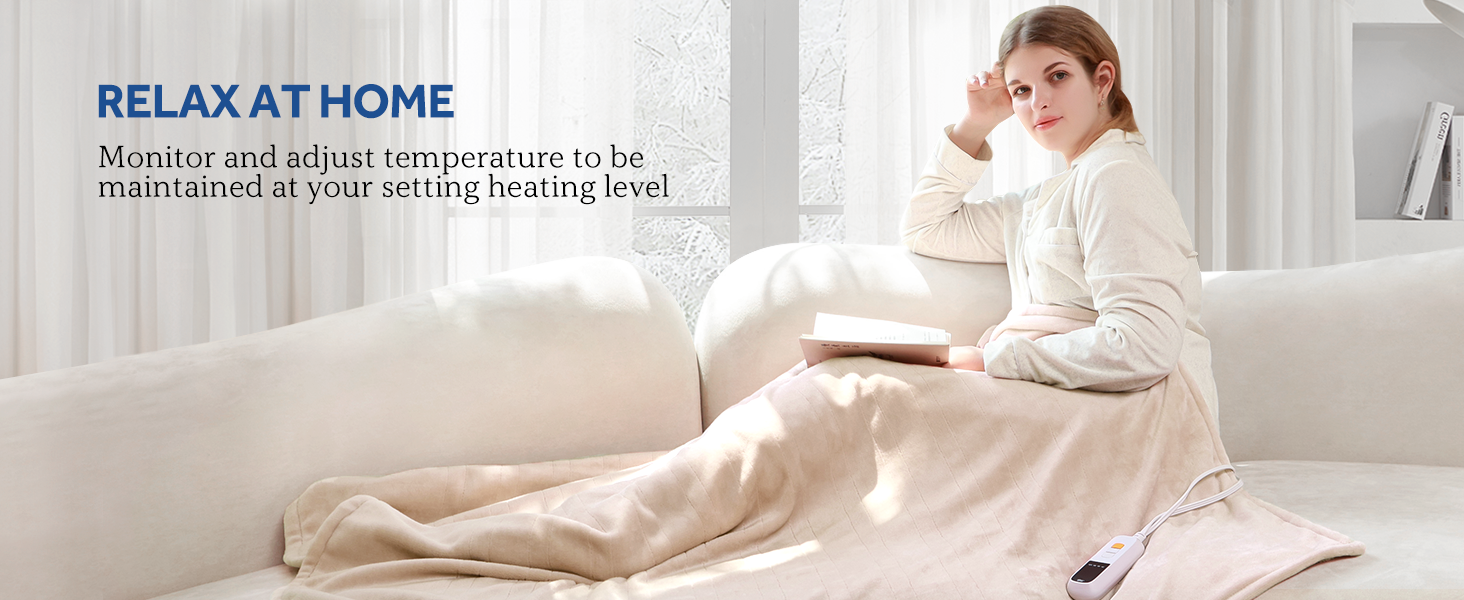 electric blanket throw