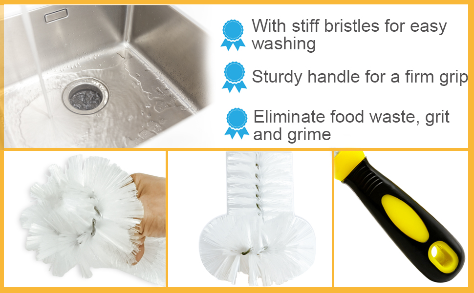 Garbage Disposal Cleaner Brush