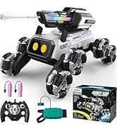 SIMREX Robot Dog RC Stunt Car Toys - Gesture Sensing Remote Control car with Mecanum Wheels, LED ...