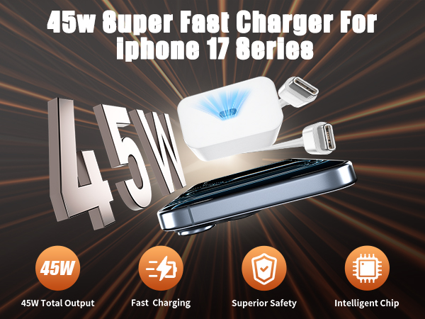45W Super Fast Charger Type C