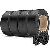 SUNLU 4KG PLA+2.0 3D Printer Filament Refill, High Toughness PLA+ Filament Bundle, No Spool 3D Fi...