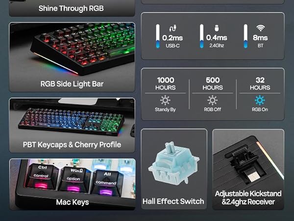 Wireless Gaming Keyboard
