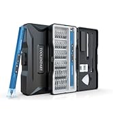 Mini Electric Screwdriver, 55-in-1 Magnetic Power Precision Screwdriver Sets with LED Lights, USB...