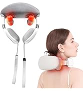 Belovedone Neck Massager with Heat Cordless Neck Shoulder Massage for Pain Relief Deep Tissue Kne...