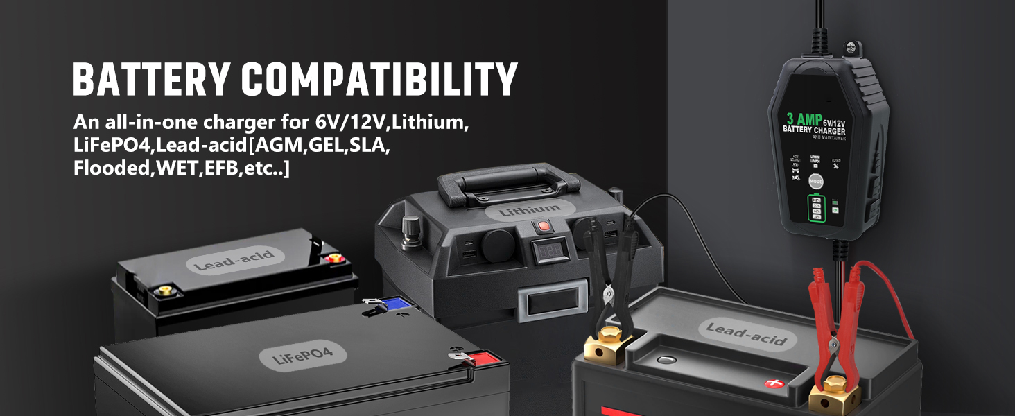 3 amp battery charger