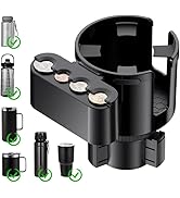GDQ Car Window Organizer - Multi-Function Clip-On Cup Holder &amp; Phone Mount with Hooks | No Drill ...