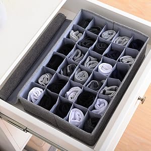 Sock and Underwear Drawer Organizer