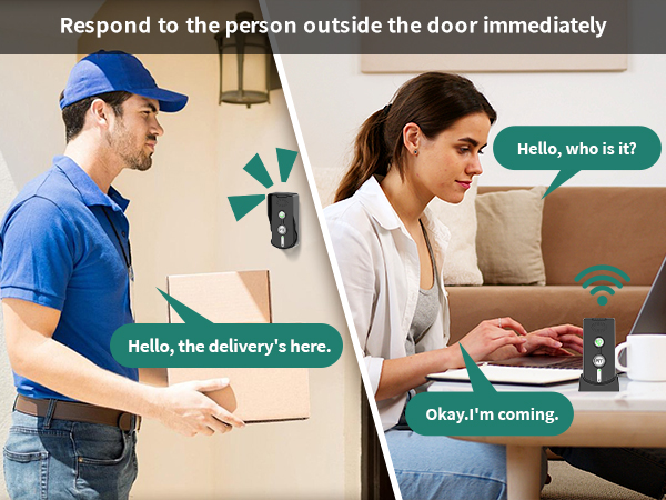 wireless doorbell for house