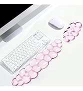 Cloud Wrist Rest Gel Set — Ergonomic Cloud Wrist Rest Keyboard and Mouse, Non-Slip Desk Accessori...