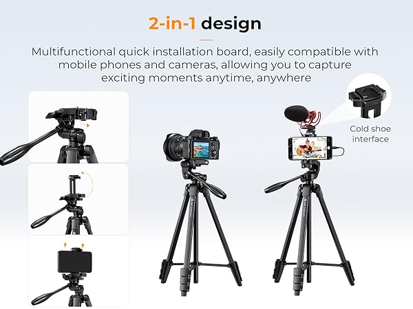 2 in 1 Design Tripod