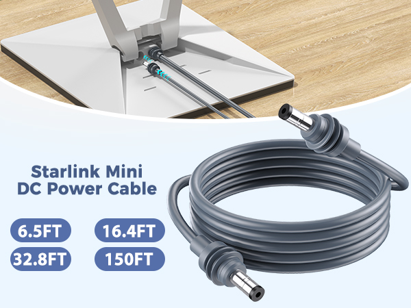 starlink mini dc power cable