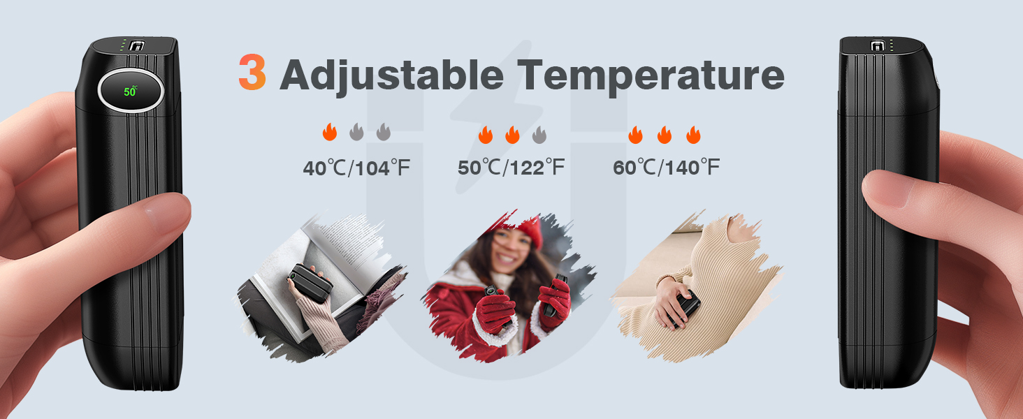 rechargeable hand warmers 2 pack