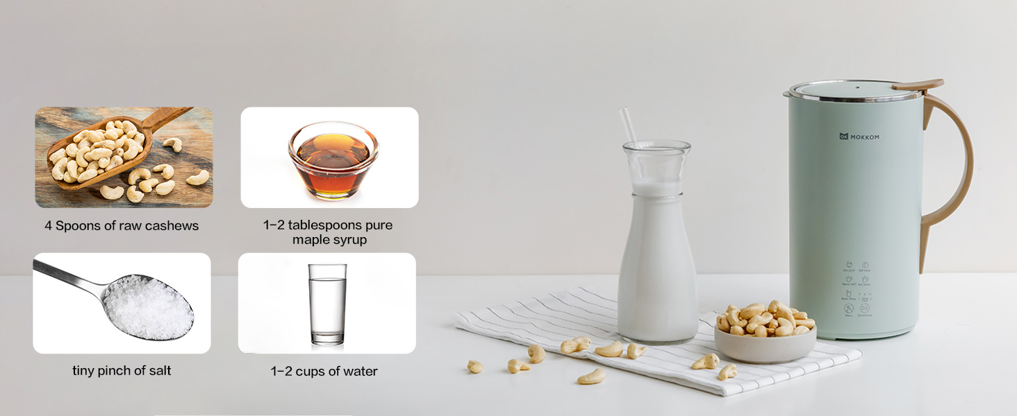 MOKKOM Nut Milk Maker