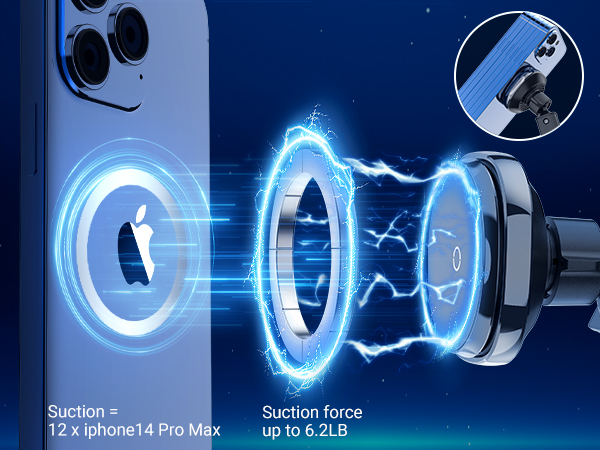 Magnetic Wireless Cup Charging Holder