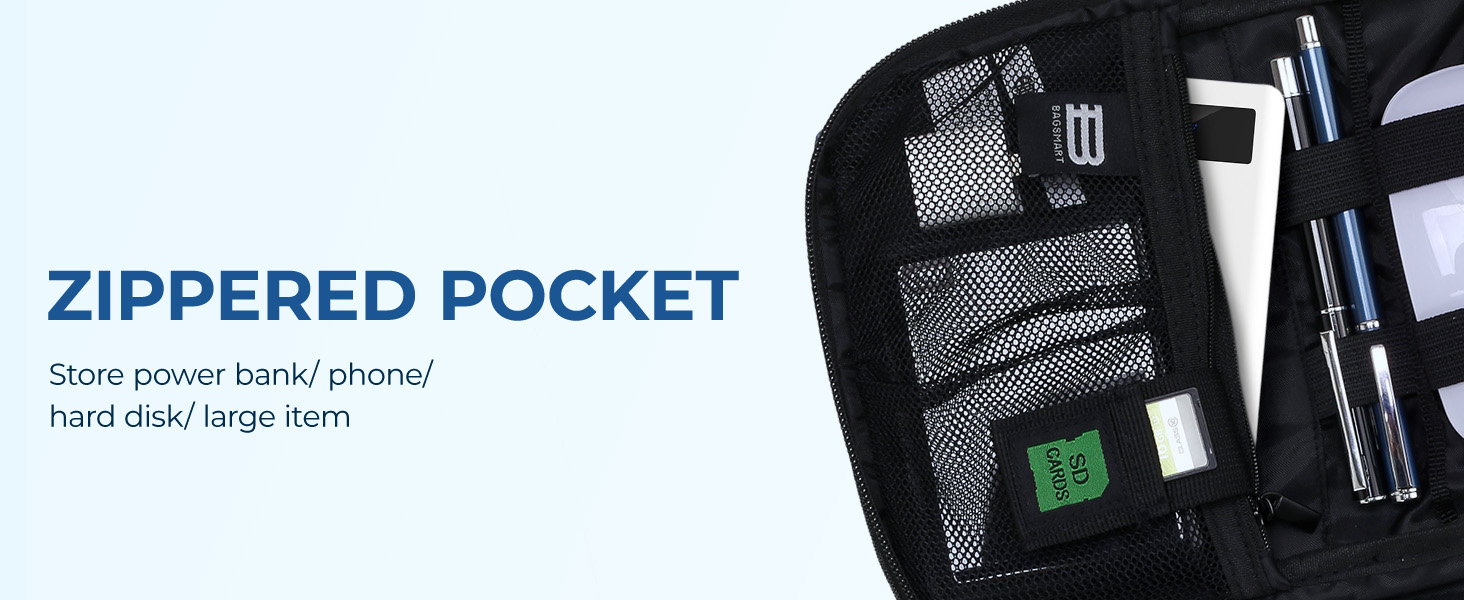 ZIPPERED POCKET