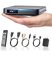 Mini DVD Player HDMI, DESOBRY 1080P HD Small Compact DVD Player for Smart TV with All Region Free...