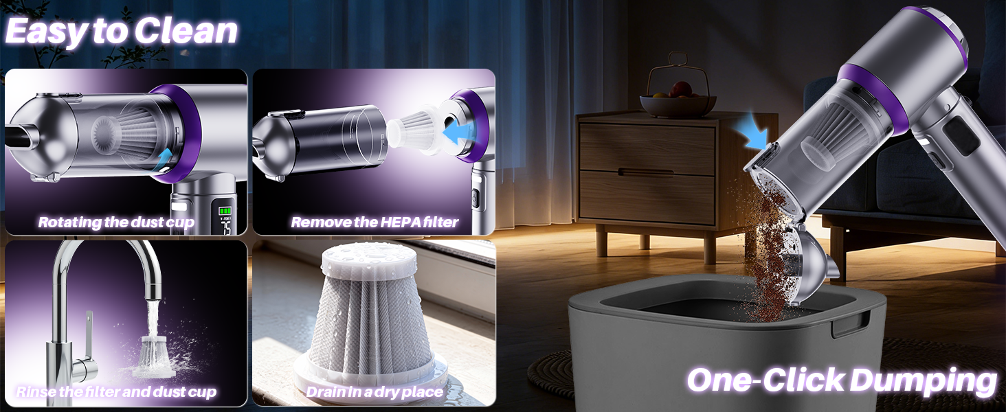 Handheld Vacuum Cordless